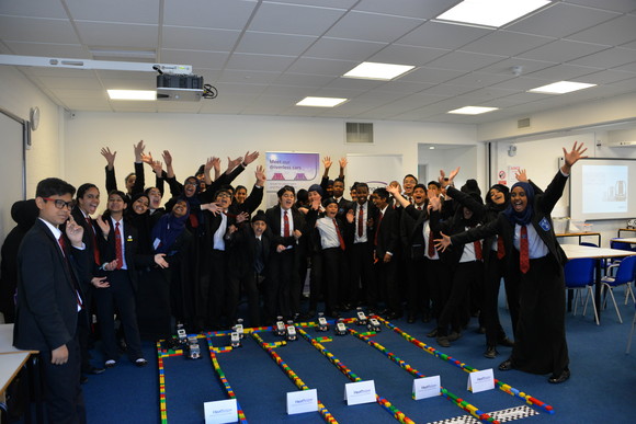 Pupils from schools around Heathrow got an introduction to coding and robotics through the Secondary School Challenge 