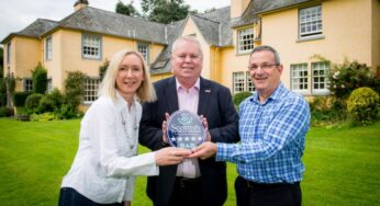 Cuil-an-Duin Country House in Highland Perthshire presented with VisitScotland’s Five Star Quality Assurance Award