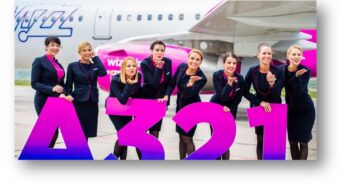 Wizz Air celebrates its first Bergamo flight operated with one of its brand new Airbus A321 aircraft