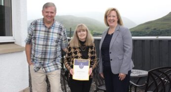 Morvich B&B in Fort William awarded ‘Gold’ status from VisitScotland