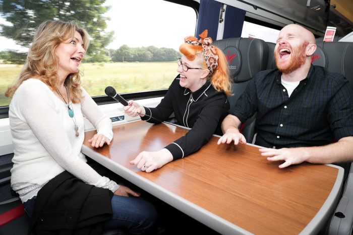 Virgin Trains to stage a one-off Comedy Coach on a newly refurbished King’s Cross to Edinburgh service