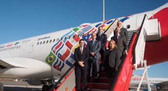 Iberia celebrates 70 years of service to Latin America with a special aircraft that will fly from Madrid to Buenos Aires