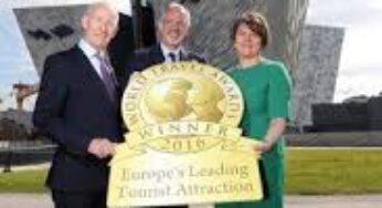 Titanic Belfast named Europe’s Leading Visitor Attraction at the prestigious World Travel Awards