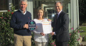 Fionn Lodge in the Highlands receives VisitScotland’s Five Star B&B Quality Assurance award