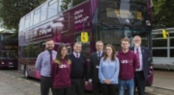 First Bus introduces new fuel-efficient buses equipped with latest technology on service U1 Lower Oldfield Park to University of Bath