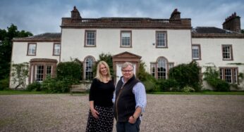 Linthill House in the Scottish Borders re-opened as self-catering holiday accommodation following extensive refurbishment