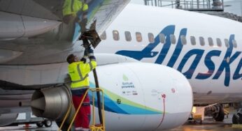 Alaska Airlines flies world first flight powered by renewable, alternative jet fuel made from forest residuals