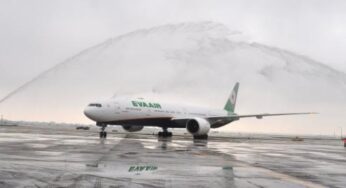 EVA Air inaugurates nonstop flights between Chicago and Taipei with its Wi-Fi equipped Boeing 777-300ERs