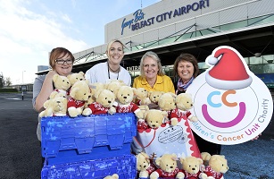 George Best Belfast City Airport invites commuters to 'Buy a Bear' this season for the Children’s Cancer Unit Charity  