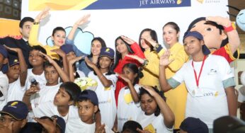 Jet Airways celebrated Children’s Day by giving joy ride to more than 100 less privileged children