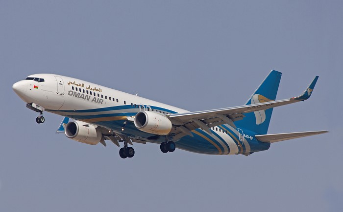 Oman Air took delivery of its new Boeing 737-800 