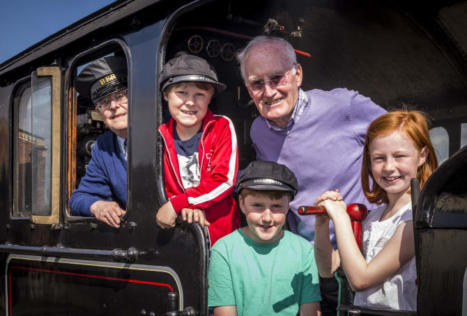 The Bo'ness & Kinneil Railway and Museum of Scottish Railways offer a great day out for all ages