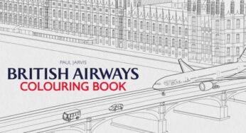 British Airways publishes its first colouring book for flyers