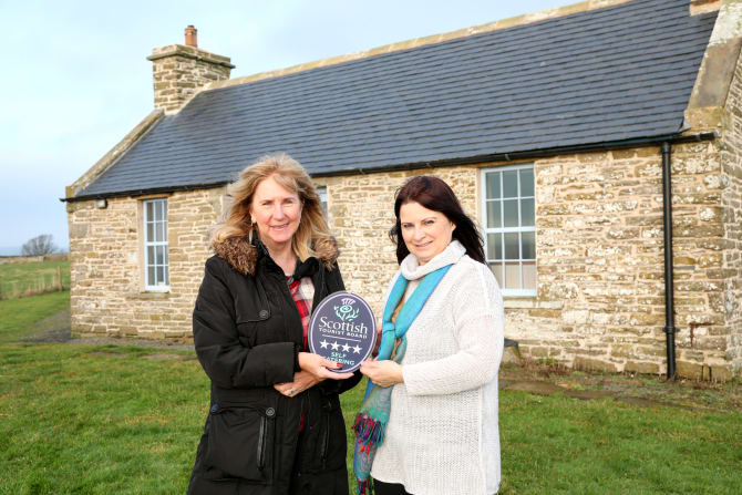 Harray’s Little Bothy awarded the Four Star Quality Assurance Award by VisitScotland