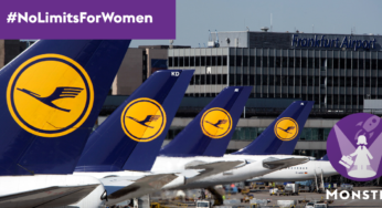 Opportunity for women to apply for a career day with Lufthansa as part of Monster.de and Twentieth Century Fox campaign