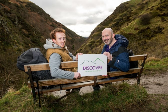 Discover Clackmannanshire and VisitScotland launch new marketing campaign to attract people to explore Britain’s smallest county