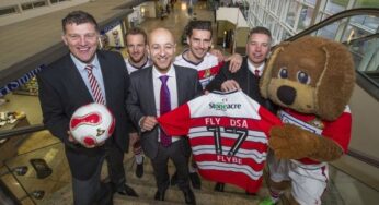 Doncaster Sheffield Airport and Doncaster Rovers announces new partnership