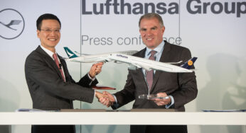 Cathay Pacific Airways and Lufthansa Group sign code-share and frequent flyer agreement