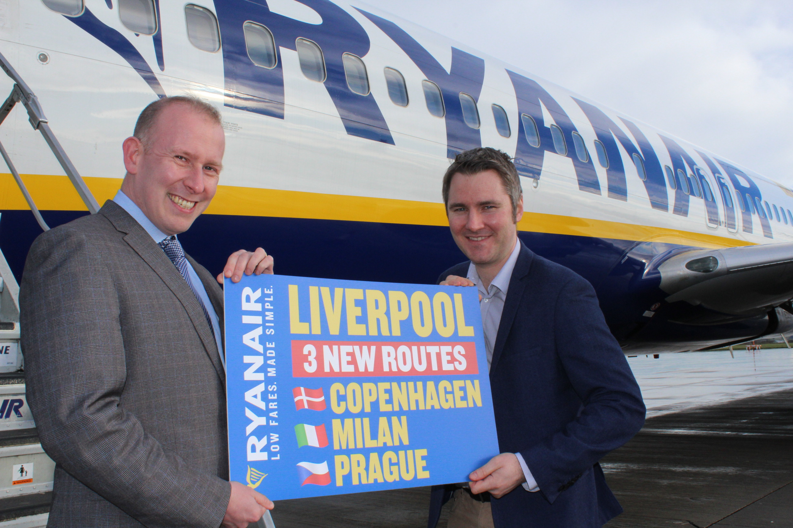 New Routes to Copenhagen, Milan and more with RyanAir’s 2017 Liverpool Winter Schedule