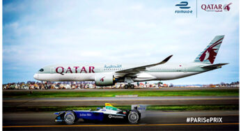 Qatar Airways supports Formula E – the electric street racing series – for the Paris and New York City ePrix