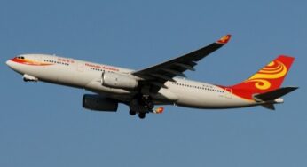 Hainan Airlines To Add Three Times A Week Flights Between Shanghai and Brussels