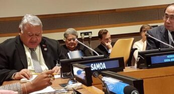 UNWTO appoints Prime Minister of Samoa, Hon. Tuilaepa Sailele Malielegaoi as Special Ambassador of the International Year of Sustainable Tourism 2017