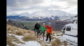 New Zealand’s newest adventure thrill: Lord of the Rungs — world’s highest via ferrata waterfall climb