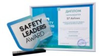 S7 Airlines becomes a Skyway Service Award winner in Transportation Safety: Flight Safety category