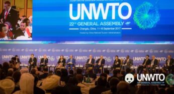 UNWTO held a 22nd General Assembly in Chengdu; more than 1300 delegates from over 130 countries