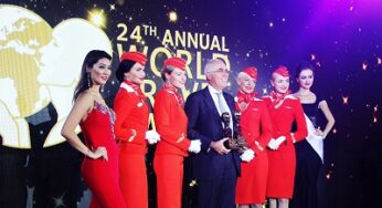 Aeroflot won two key categories at the World Travel Awards 2017 in St. Petersburg