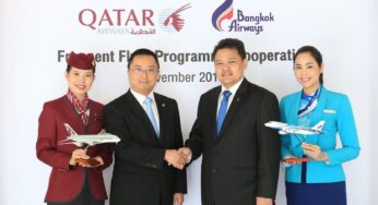 Bangkok Airways launches its frequent flyer programme partnership with Qatar Airways