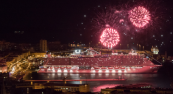 MSC Cruises new flagship MSC Seaside prepares to cross the Atlantic for her new home in Miami and welcome her first guests