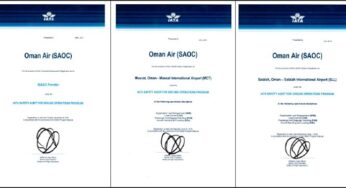 Oman Air SAOC earns the IATA Safety Audit for Ground Operations (ISAGO) registration