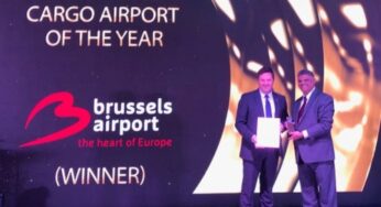 Brussels Airport wins the International Cargo Airport of the Year award at Air Cargo India 2018