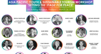 PATA announces the Asia Pacific Youth & Sustainable Tourism Workshop on March 14 in Bangkok, Thailand