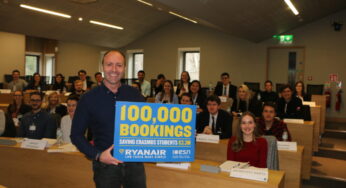 Ryanair surpases 100,000 bookings by Erasmus Student Network members