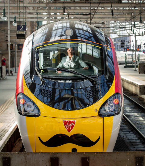 Virgin Trains celebrates its role in connecting Glasgow to England by naming its train after Scotland’s famous cultural icon Charles Rennie Mackintosh