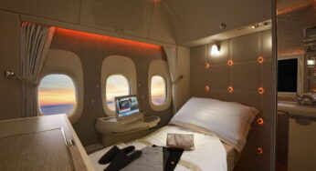 Emirates to showcase its new Boeing 777-300ER First Class Private Suite at the Arabian Travel Market 2018