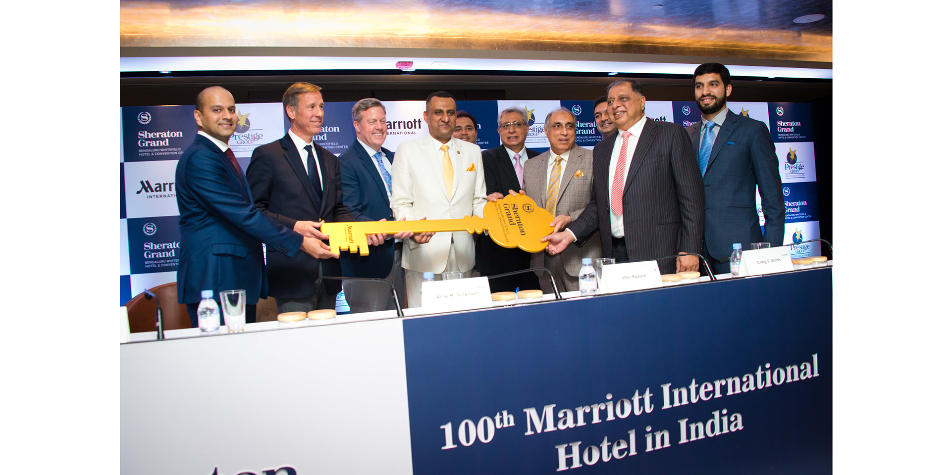 Marriott International opens its 100th hotel in India – the Sheraton Grand Bengaluru Whitefield Hotel & Convention Center