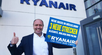 Ryanair to open its 11th base in Germany at Düsseldorf Airport