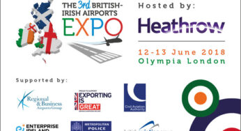 Heathrow Airport to host British-Irish Airports EXPO at Olympia London, 12-13 June 2018