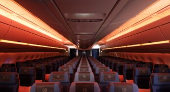 Lufthansa A350-900 earns the 2018 German Lighting Design Prize for its extraordinary cabin lighting