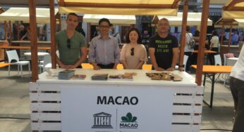 Macao Government Tourism Office at the City of Gastronomy Festival in Parma, Italy