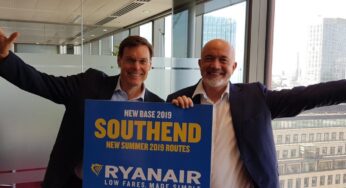 Ryanair to open a new base at London Southend from April 2019