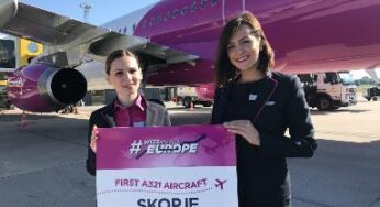 Wizz Air deploys its first Skopje-based Airbus A321 aircraft