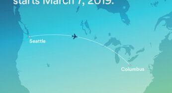 Alaska Airlines launches daily nonstop service between Seattle and Columbus; the only nonstop flight between the Pacific Northwest and Central Ohio