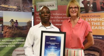 Indianapolis Airport Authority employee Agostos Nyemah earns Hoosier Hospitality Award