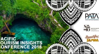 PATA and SPTO to host second Pacific Tourism Insights Conference (PTIC) in Apia, Samoa on October 3, 2018