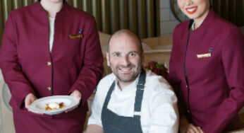 Qatar Airways and renowned chef George Calombaris to create a new edition of Greek-inspired in-flight dining options for passengers travelling from Australia