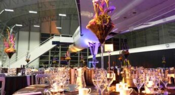 The Concorde Conference Centre at Manchester Airport’s Runway Visitor Park now open for Christmas party bookings